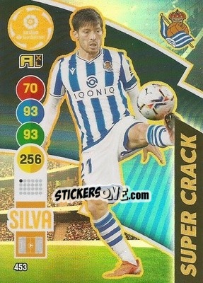 Sticker Silva - Liga Santander 2020-2021. Adrenalyn XL n. 453 - Panini