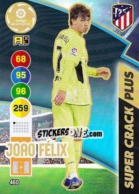 Sticker Joao Felix - Liga Santander 2020-2021. Adrenalyn XL n. 460 - Panini