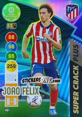 Sticker Joao Felix - Liga Santander 2020-2021. Adrenalyn XL n. 461 - Panini