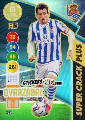 Cromo Oyarzabal - Liga Santander 2020-2021. Adrenalyn XL - Panini