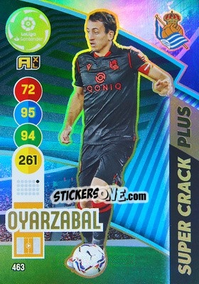 Cromo Oyarzabal - Liga Santander 2020-2021. Adrenalyn XL n. 463 - Panini
