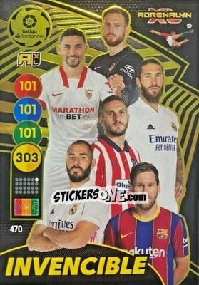 Sticker Invencible - Liga Santander 2020-2021. Adrenalyn XL n. 470 - Panini