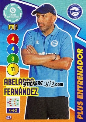 Cromo Abelardo Fernández - Liga Santander 2020-2021. Adrenalyn XL - Panini