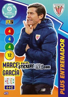 Sticker Marcelino García - Liga Santander 2020-2021. Adrenalyn XL - Panini