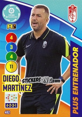 Figurina Diego Martínez - Liga Santander 2020-2021. Adrenalyn XL - Panini