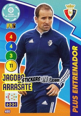 Figurina Jagoba Arrasate - Liga Santander 2020-2021. Adrenalyn XL - Panini