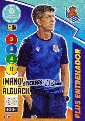 Sticker Imanol Alguacil - Liga Santander 2020-2021. Adrenalyn XL - Panini