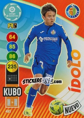 Sticker Kubo - Liga Santander 2020-2021. Adrenalyn XL n. 493 - Panini