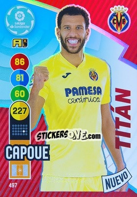 Figurina Capoue - Liga Santander 2020-2021. Adrenalyn XL - Panini