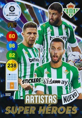 Figurina Artistas - Liga Santander 2020-2021. Adrenalyn XL - Panini