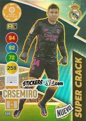 Sticker Cademiro - Liga Santander 2020-2021. Adrenalyn XL n. 509 - Panini