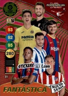 Sticker Fantástica - Liga Santander 2020-2021. Adrenalyn XL - Panini