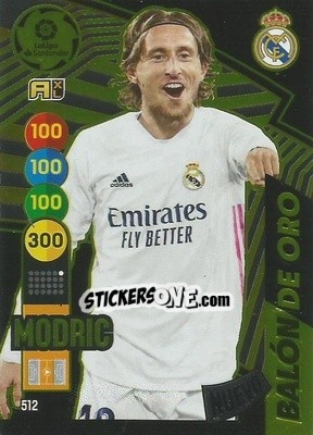 Sticker Modric - Liga Santander 2020-2021. Adrenalyn XL n. 512 - Panini