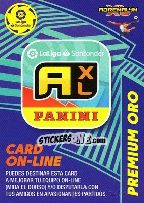Sticker Card On-Line - Liga Santander 2020-2021. Adrenalyn XL n. CO - Panini
