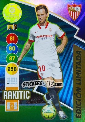 Sticker Rakitic - Liga Santander 2020-2021. Adrenalyn XL - Panini