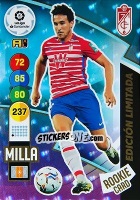 Cromo Milla - Liga Santander 2020-2021. Adrenalyn XL - Panini