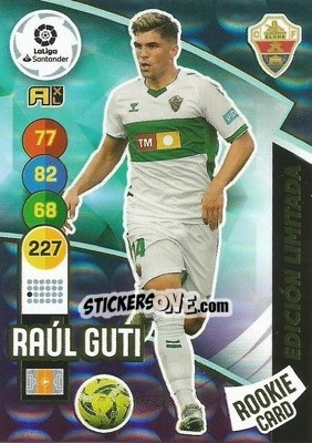 Sticker Raul Guti - Liga Santander 2020-2021. Adrenalyn XL - Panini