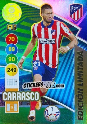 Sticker Carrasco - Liga Santander 2020-2021. Adrenalyn XL n. LE-YC - Panini