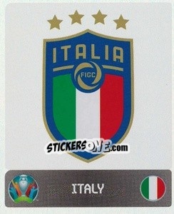 Sticker Logo - UEFA Euro 2020. Pearl Edition n. 11 - Panini