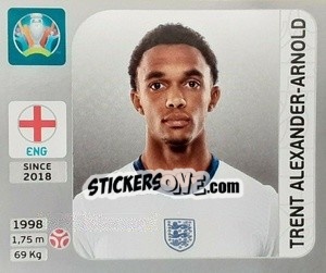 Sticker Trent Alexander-Arnold - UEFA Euro 2020. Pearl Edition n. 404 - Panini