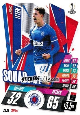 Sticker Cedric Itten - UEFA Champions League 2020-2021. Match Attax Extra - Panini