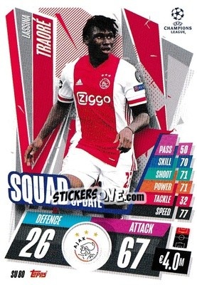 Sticker Lassina Traoré - UEFA Champions League 2020-2021. Match Attax Extra n. SU80 - Panini