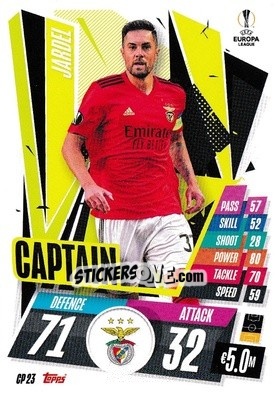 Sticker Jardel - UEFA Champions League 2020-2021. Match Attax Extra n. CP23 - Panini