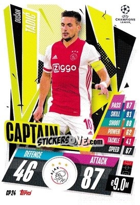 Sticker Dušan Tadic - UEFA Champions League 2020-2021. Match Attax Extra - Panini