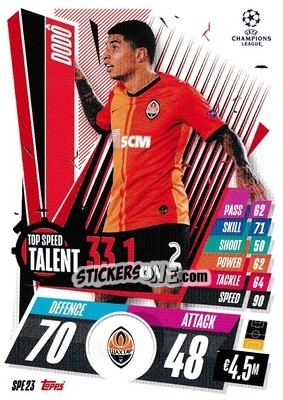 Sticker Dodo - UEFA Champions League 2020-2021. Match Attax Extra n. SPE23 - Panini