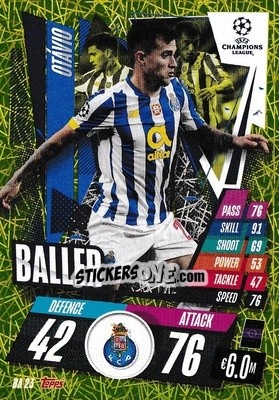 Figurina Otávio - UEFA Champions League 2020-2021. Match Attax Extra - Panini