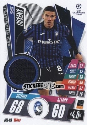 Sticker Robin Gosens - UEFA Champions League 2020-2021. Match Attax Extra n. MR-RG - Panini
