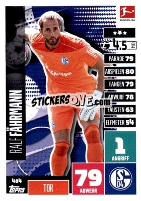 Cromo Ralf Fährmann - German Fussball Bundesliga 2020-2021. Match Attax Extra - Panini