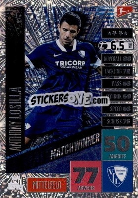 Cromo Anthony Losilla - German Fussball Bundesliga 2020-2021. Match Attax Extra - Panini