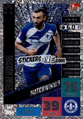 Sticker Serdar Dursun - German Fussball Bundesliga 2020-2021. Match Attax Extra - Panini