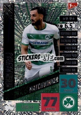 Sticker Mergim Mavraj - German Fussball Bundesliga 2020-2021. Match Attax Extra - Panini