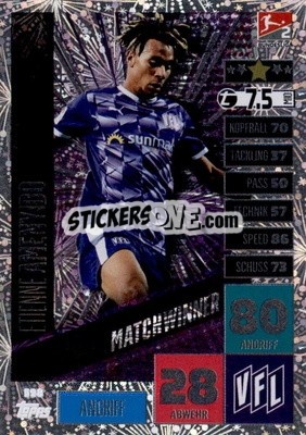 Sticker Etienne Amenyido - German Fussball Bundesliga 2020-2021. Match Attax Extra - Panini