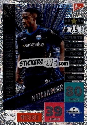 Sticker Christopher Antwi-Adjei - German Fussball Bundesliga 2020-2021. Match Attax Extra - Panini