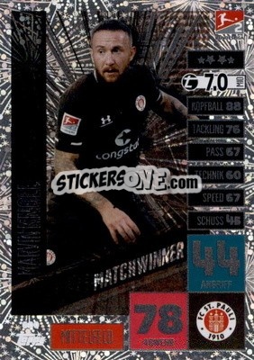 Sticker Marvin Knoll - German Fussball Bundesliga 2020-2021. Match Attax Extra - Panini