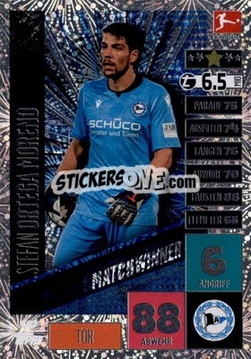 Sticker Stefan Ortega Moreno - German Fussball Bundesliga 2020-2021. Match Attax Extra - Panini