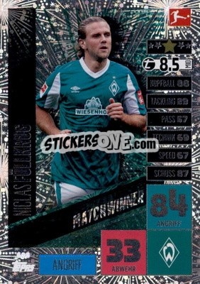 Sticker Niclas Füllkrug - German Fussball Bundesliga 2020-2021. Match Attax Extra - Panini