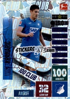 Cromo Andrej Kramaric - German Fussball Bundesliga 2020-2021. Match Attax Extra - Panini