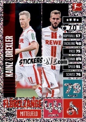 Cromo Kainz / Drexler - German Fussball Bundesliga 2020-2021. Match Attax Extra - Panini