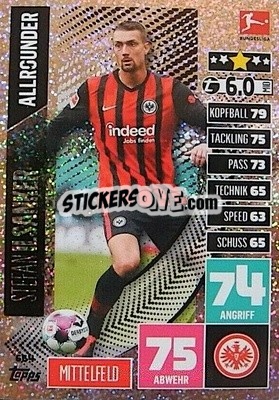 Cromo Stefan Ilsanker - German Fussball Bundesliga 2020-2021. Match Attax Extra - Panini