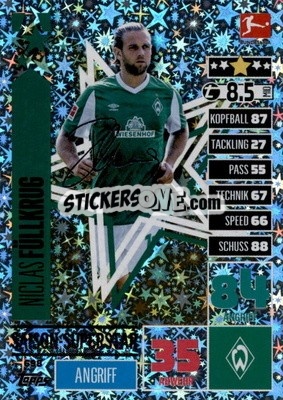 Sticker Niclas Füllkrug - German Fussball Bundesliga 2020-2021. Match Attax Extra - Panini