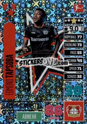 Figurina Edmond Tapsoba - German Fussball Bundesliga 2020-2021. Match Attax Extra - Panini