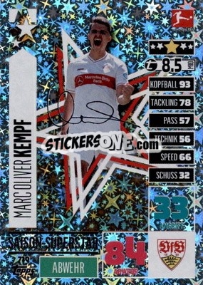 Figurina Marc Oliver Kempf - German Fussball Bundesliga 2020-2021. Match Attax Extra - Panini