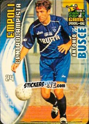 Sticker Antonio Busce - Serie A 2005-2006. Calcio cards game n. 35 - Panini
