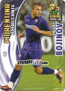 Figurina Valeri Bojinov - Serie A 2005-2006. Calcio cards game - Panini