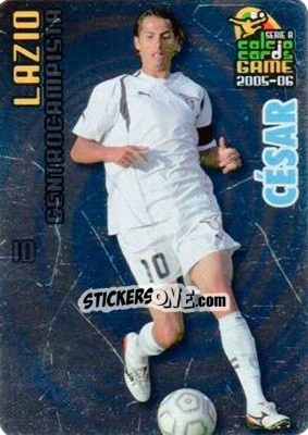 Sticker Cesar - Serie A 2005-2006. Calcio cards game - Panini