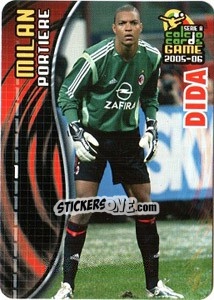 Sticker Dida - Serie A 2005-2006. Calcio cards game - Panini